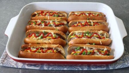 Baked Burger Dogs