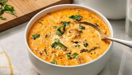 Marry Me Sausage Orzo Soup