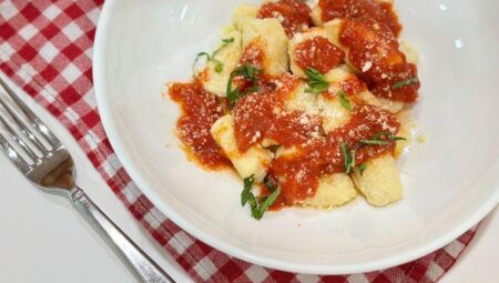 Easy Homemade Ricotta Gnocchi